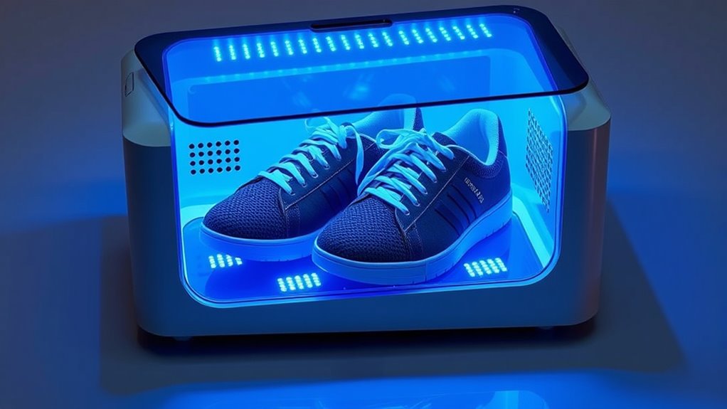 uv c shoe sanitizing effectiveness