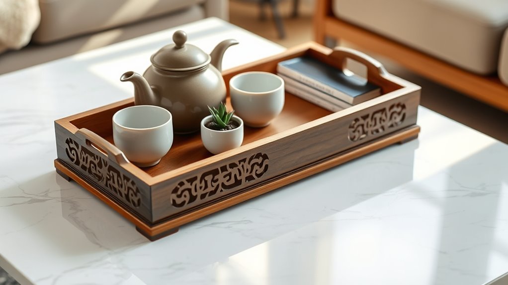 versatile decorative tray choices