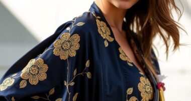 vintage kimono jacket styling