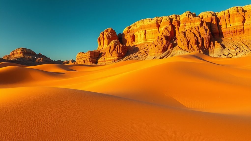 warm desert inspired color palettes