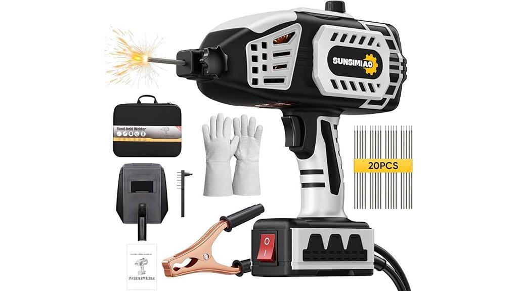 110v portable welding kit