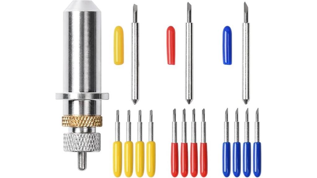 15 piece vinyl blade set