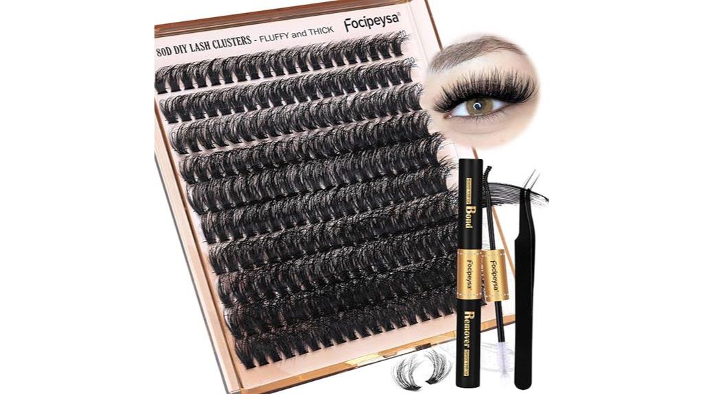 200 mink fur eyelash kit