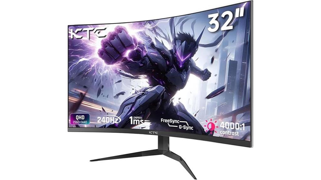 32 inch curved monitor