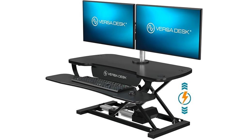 36 inch electric desk converter