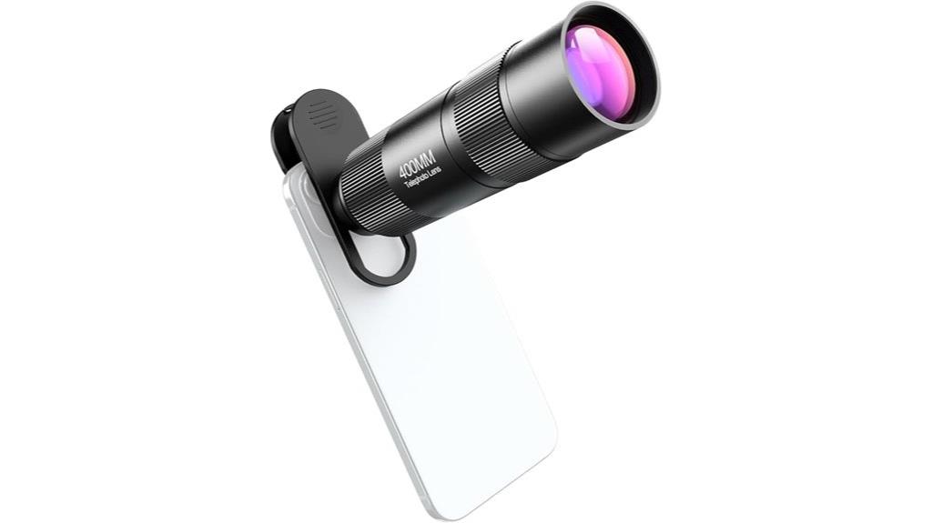 400mm smartphone telephoto lens