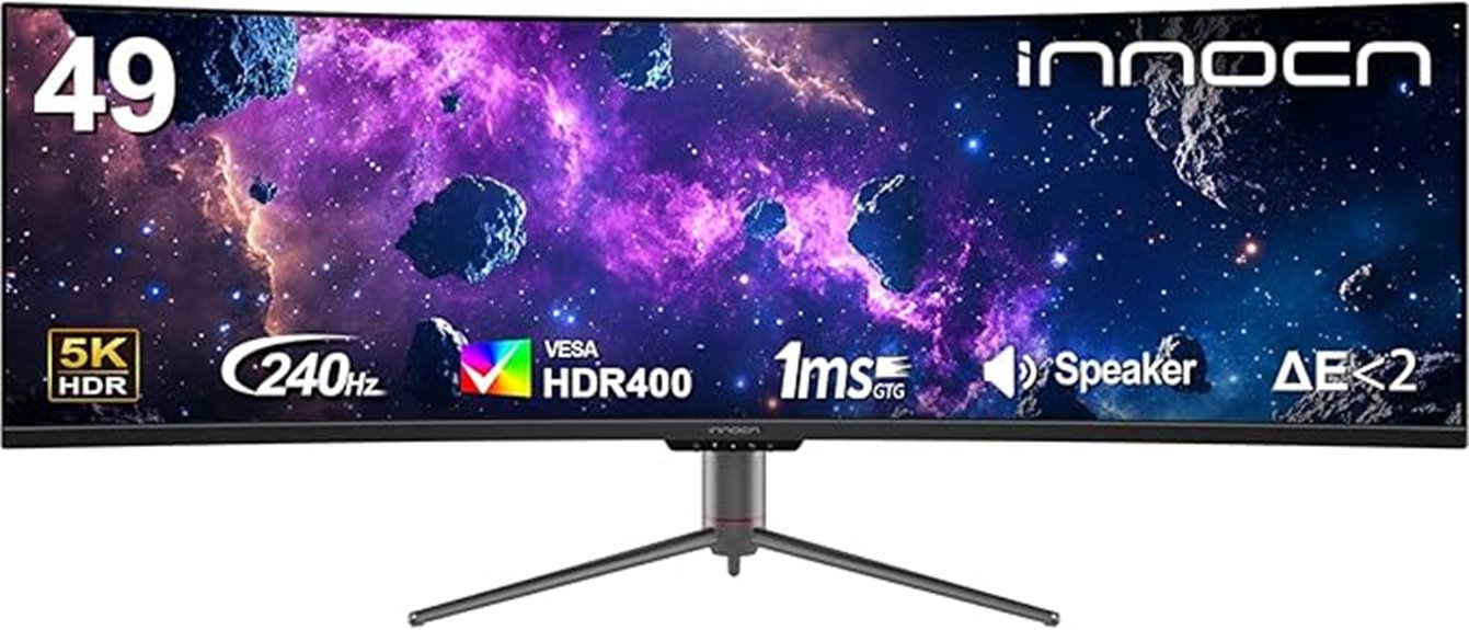 49 inch curved gaming monitor