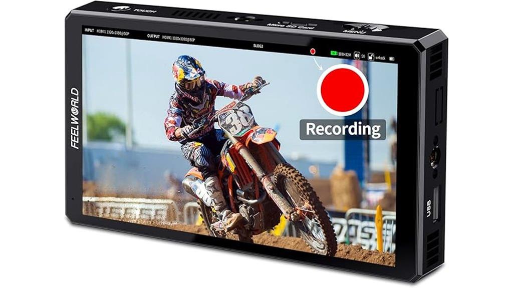 6 inch dslr recording monitor