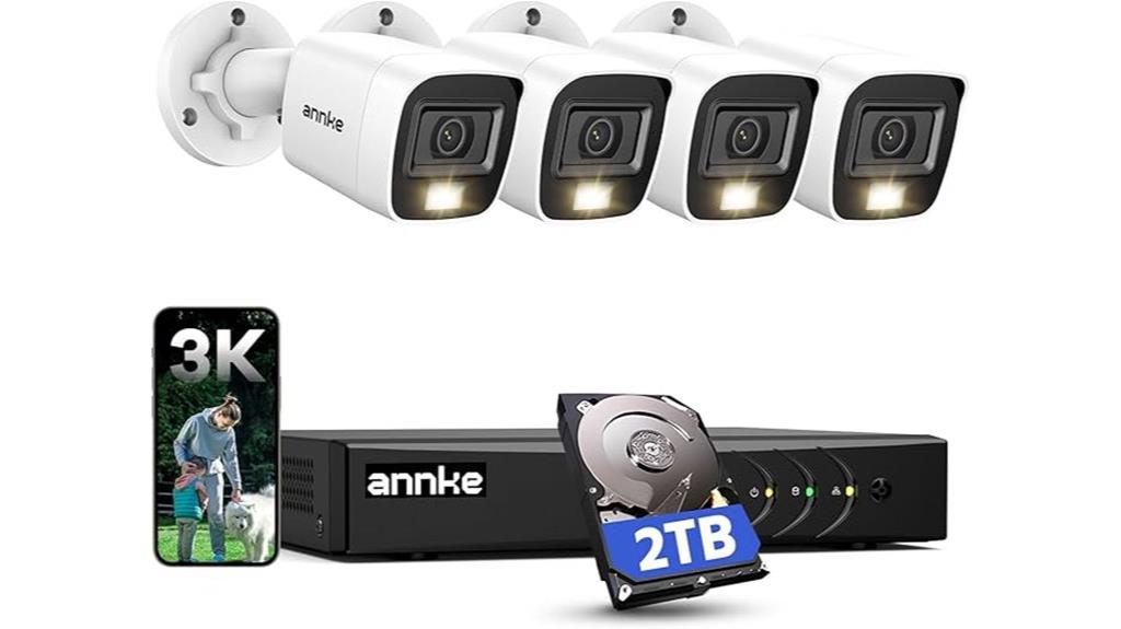 8 channel 3k cctv system