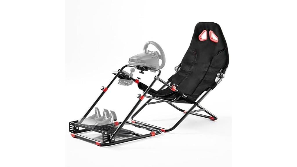 adjustable foldable racing cockpit