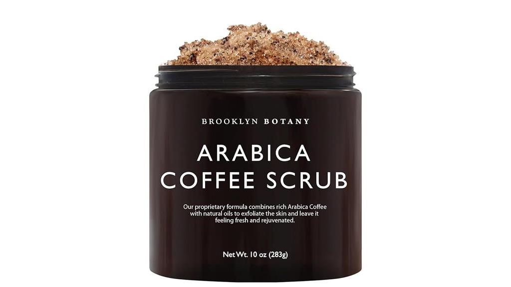 arabica coffee body scrub