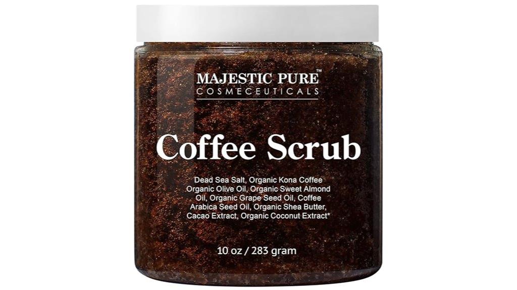 arabica coffee skin exfoliant