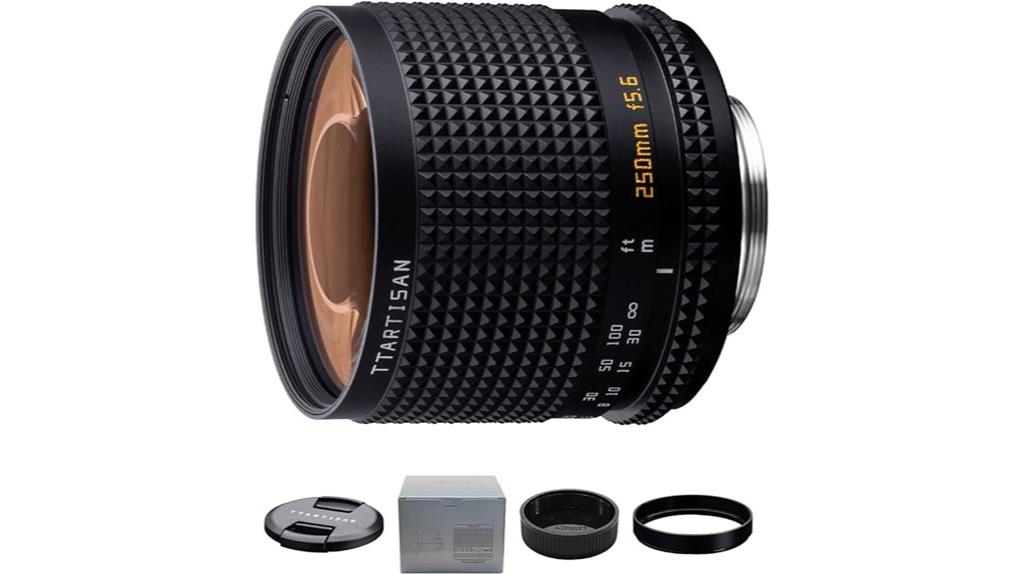 artisan 250mm m42 lens