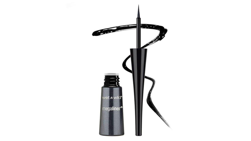 black liquid eyeliner pen