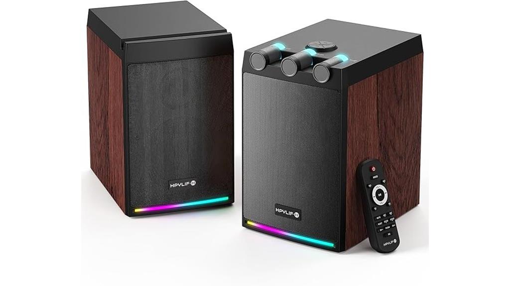 bluetooth bookshelf speakers with subwoofer