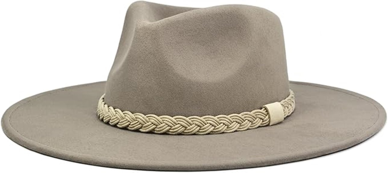 boho wide brim hat