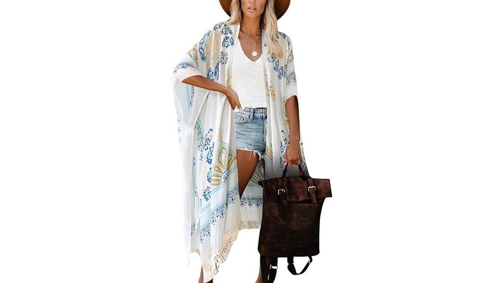 breezy lane kimono coverup