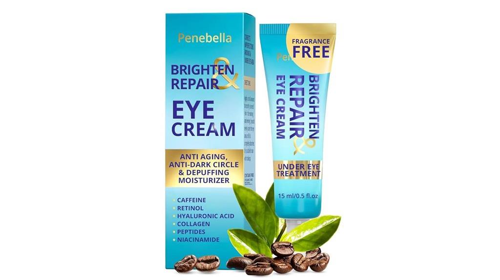 brightening eye cream ingredients