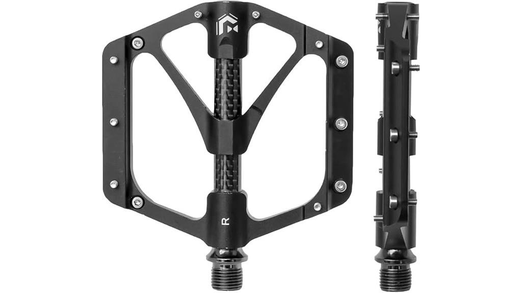 carbon fiber non slip pedals