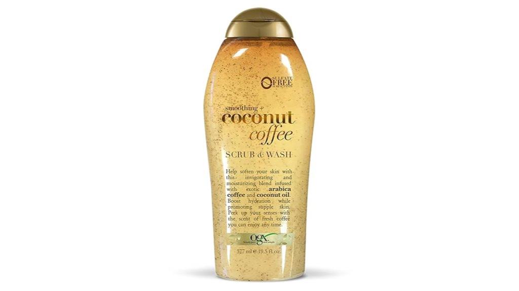 coconut coffee body scrub