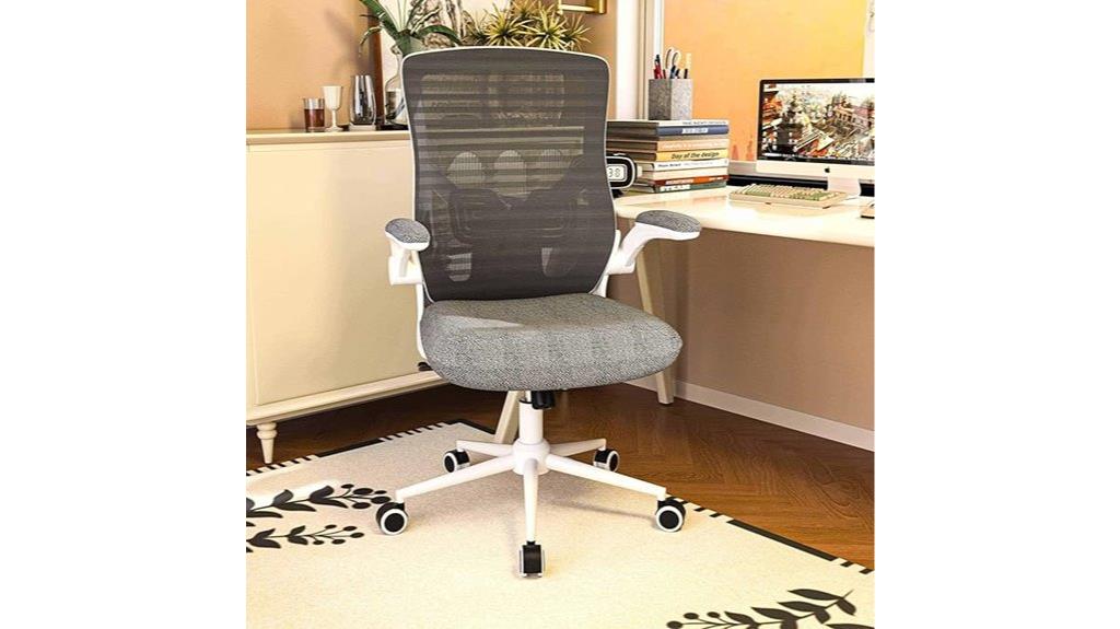comfortable padded lumbar chair