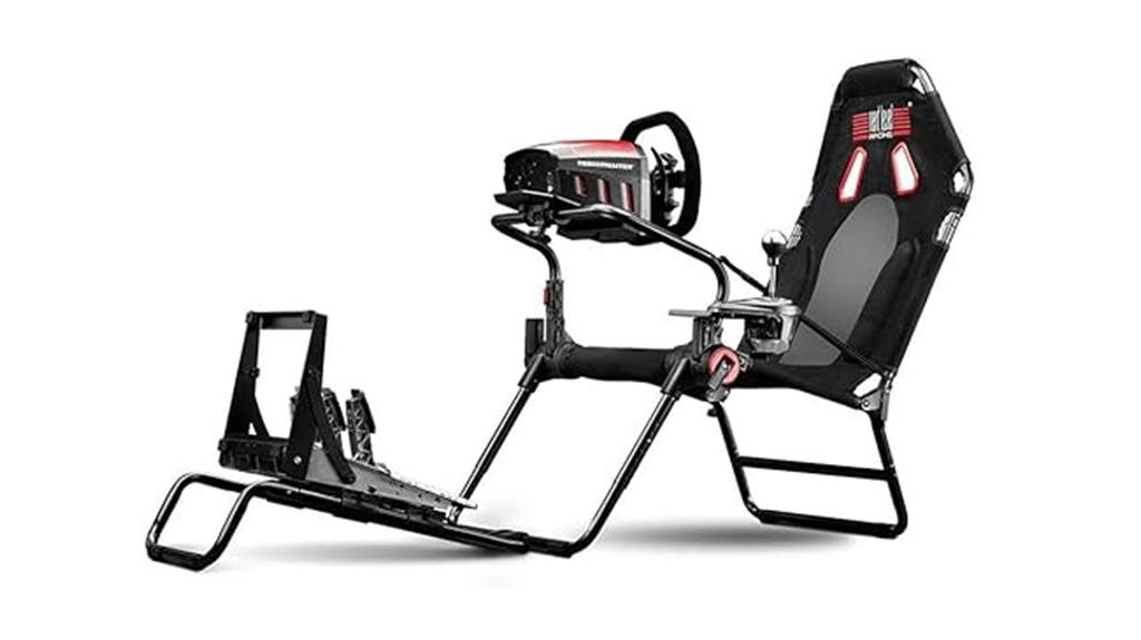 compact foldable racing cockpit