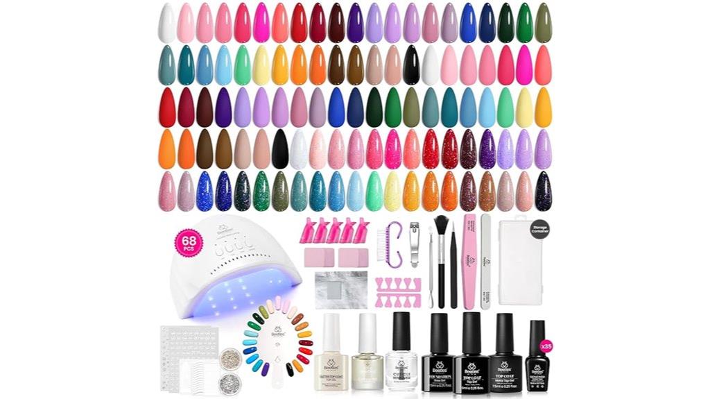 complete 69 piece gel kit