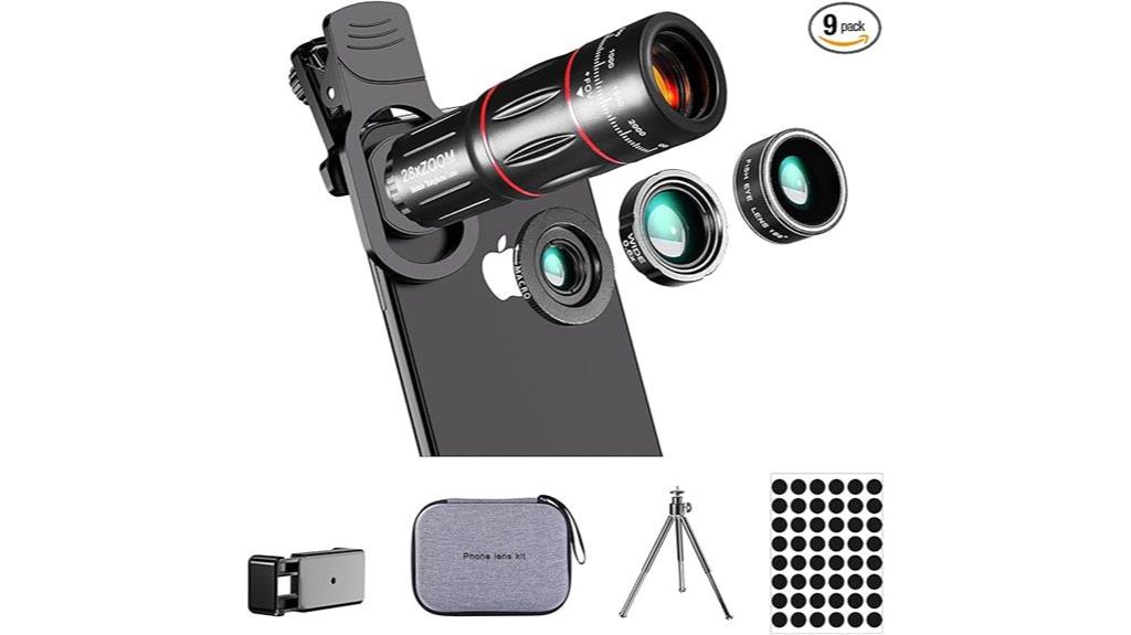complete smartphone lens set