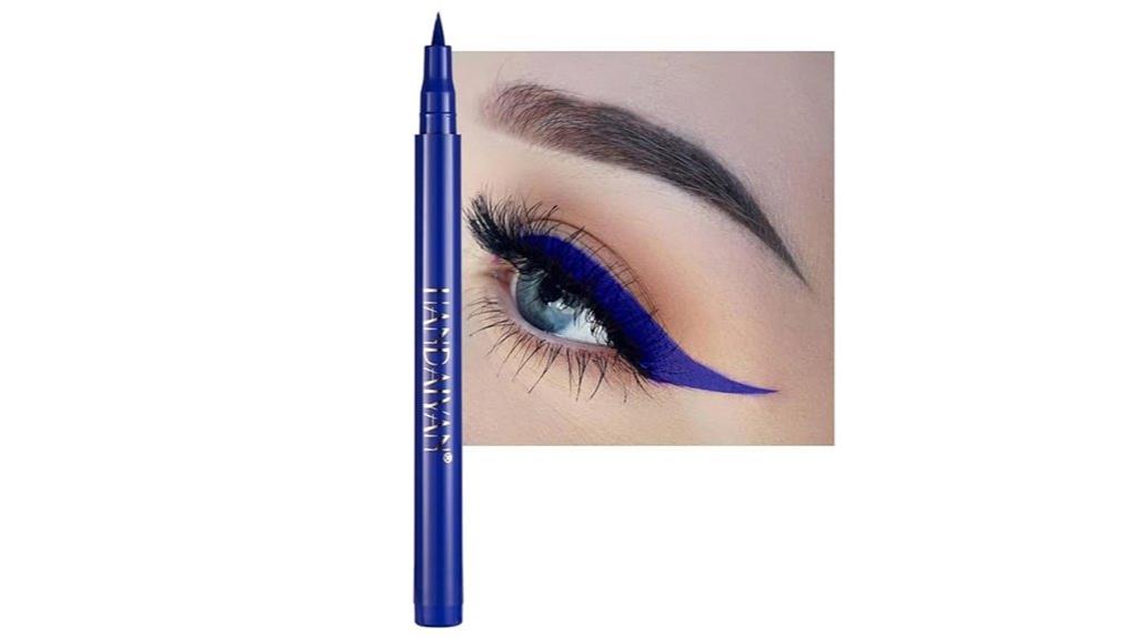 dark blue waterproof eyeliner