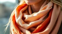 desert colored infinity scarves
