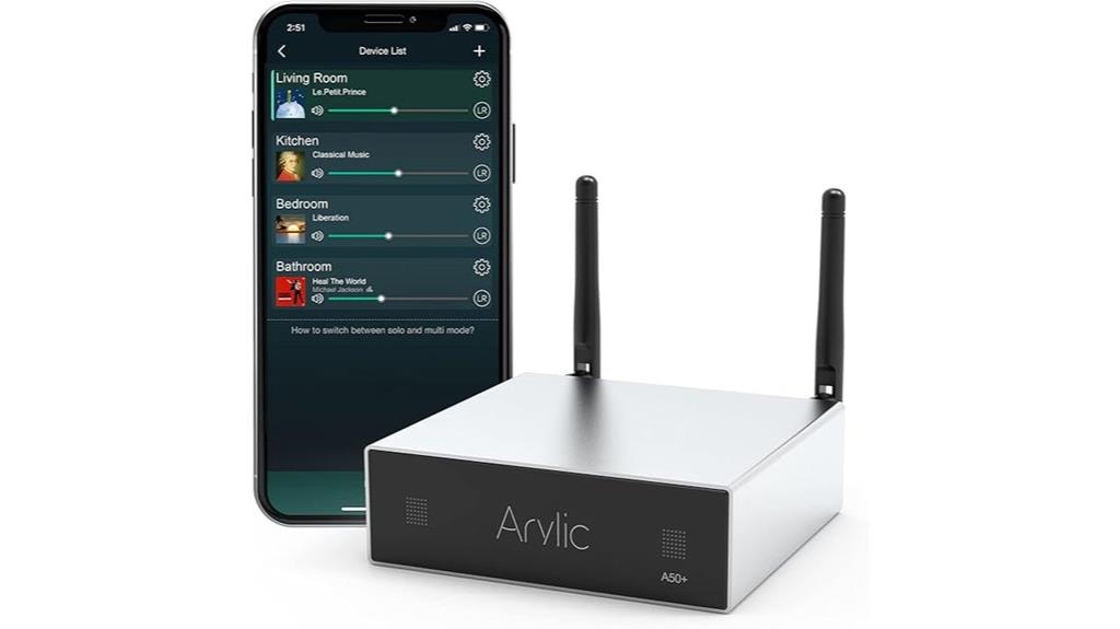 dual 50w airplay amplifier