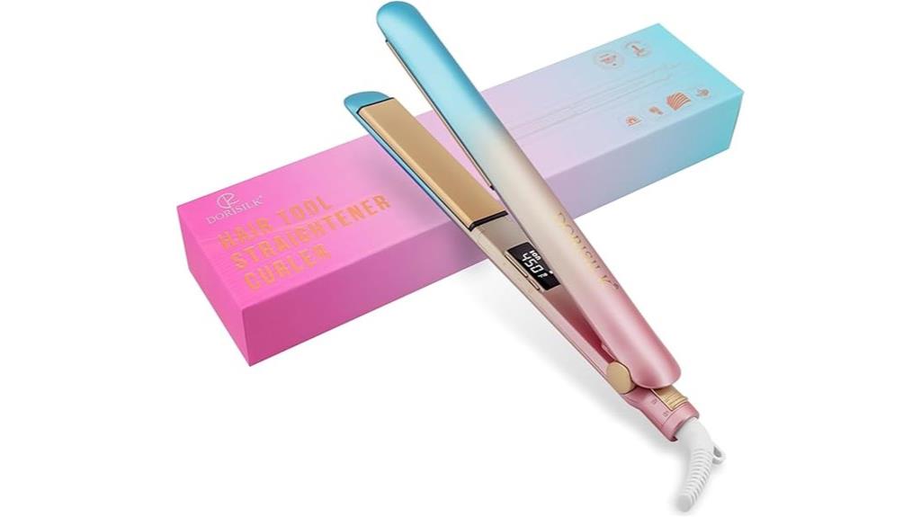 dual ceramic hair styling