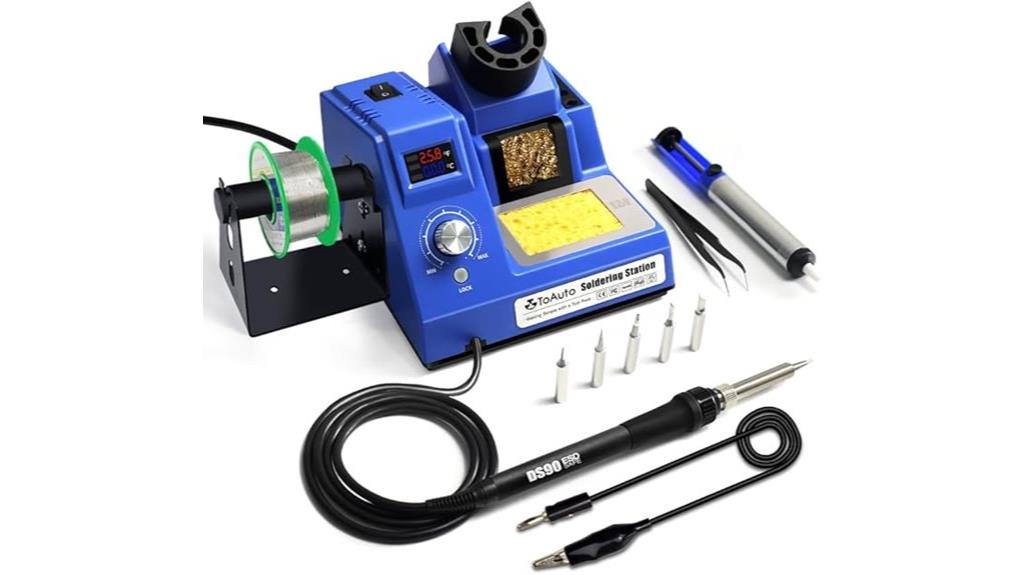 dual digital soldering station