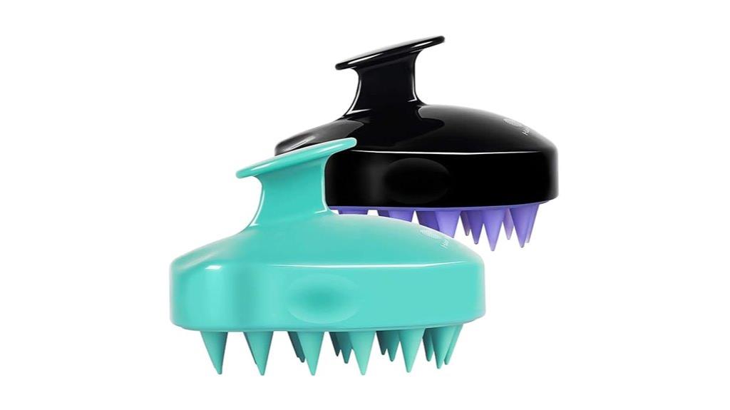 dual head hair scalp massager