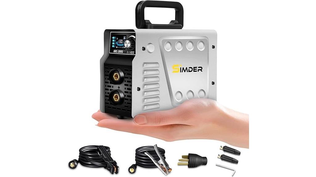 dual voltage portable welder