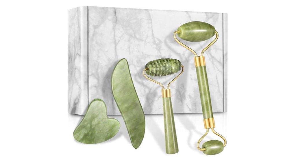 facial massage jade set