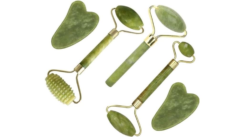 five piece jade tool set