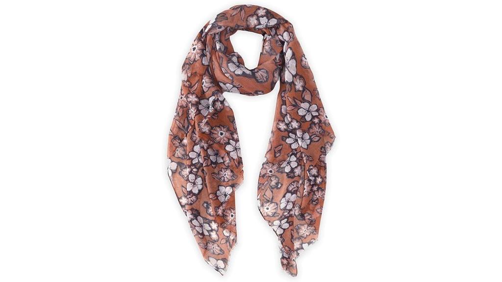 floral pattern women s scarf