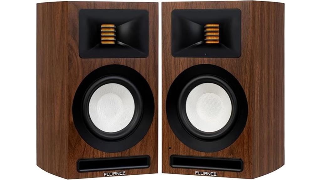 fluance ri71 bookshelf speakers