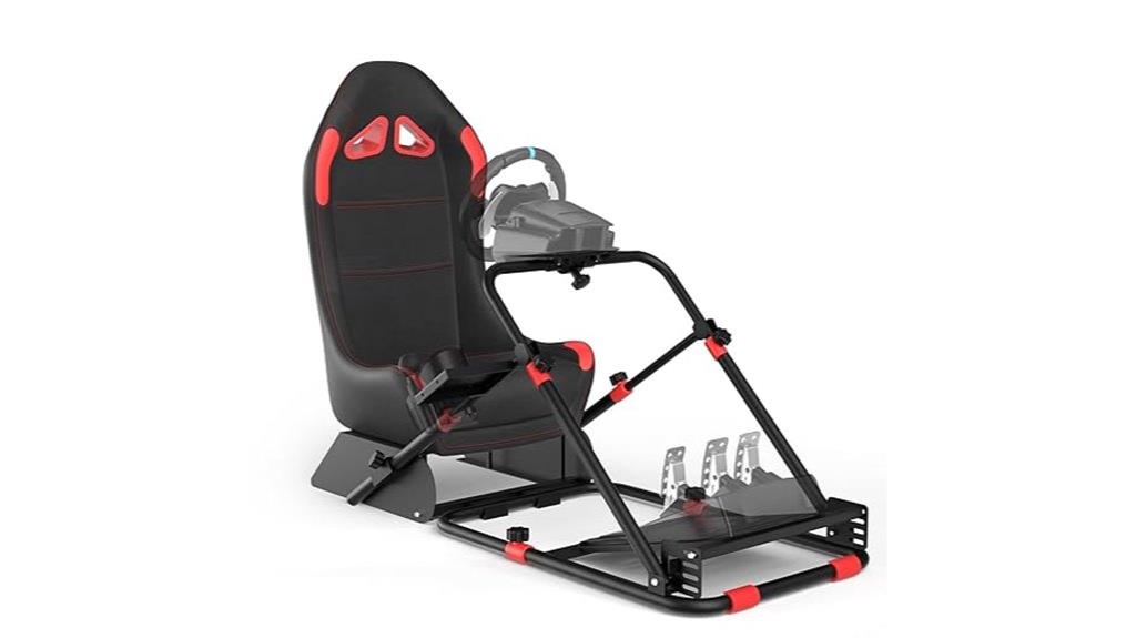 foldable adjustable racing seat