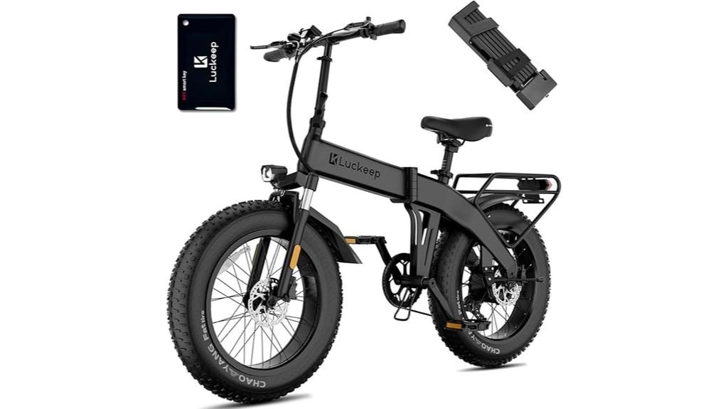 foldable electric fat tire bike