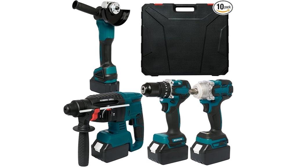 four piece cordless tool set
