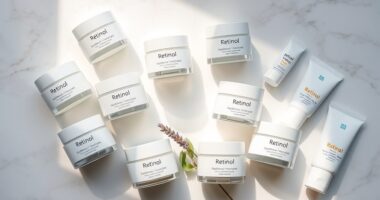 gentle retinol creams list