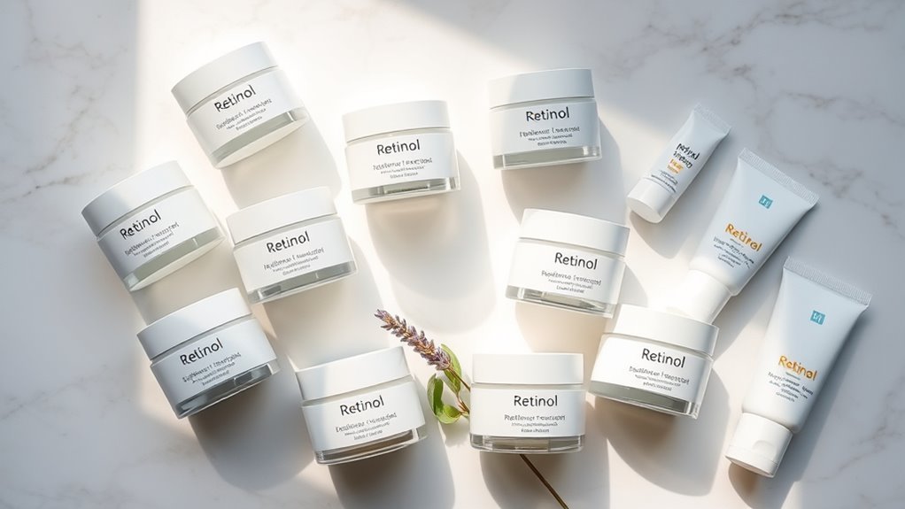gentle retinol creams list