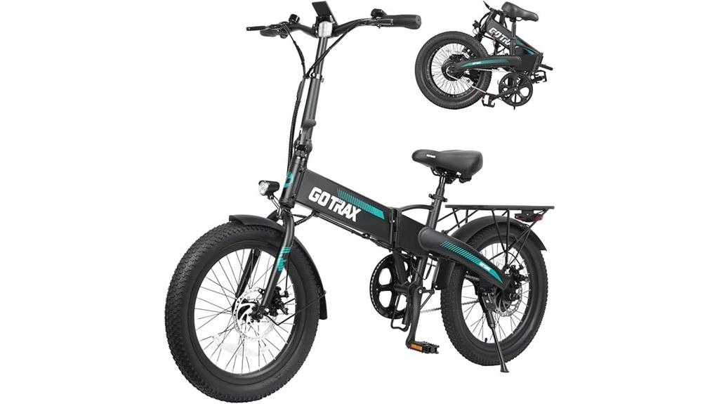 gotrax 20 folding electric bike