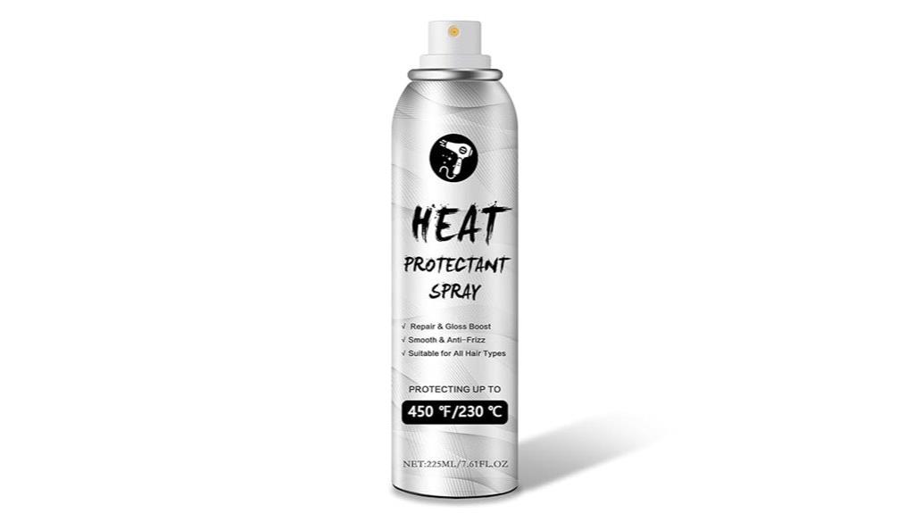 hair heat protection spray