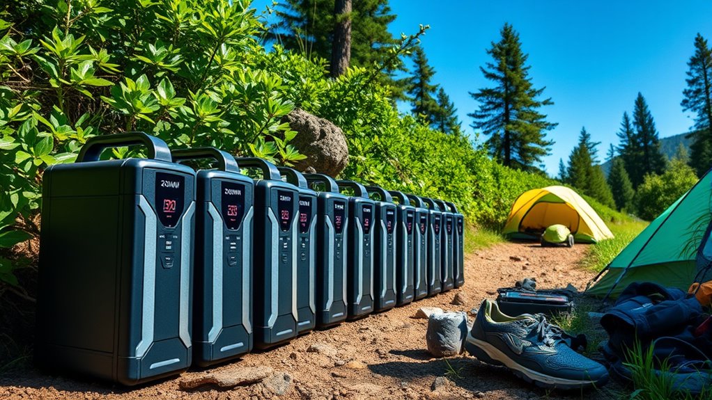 high capacity portable power stations