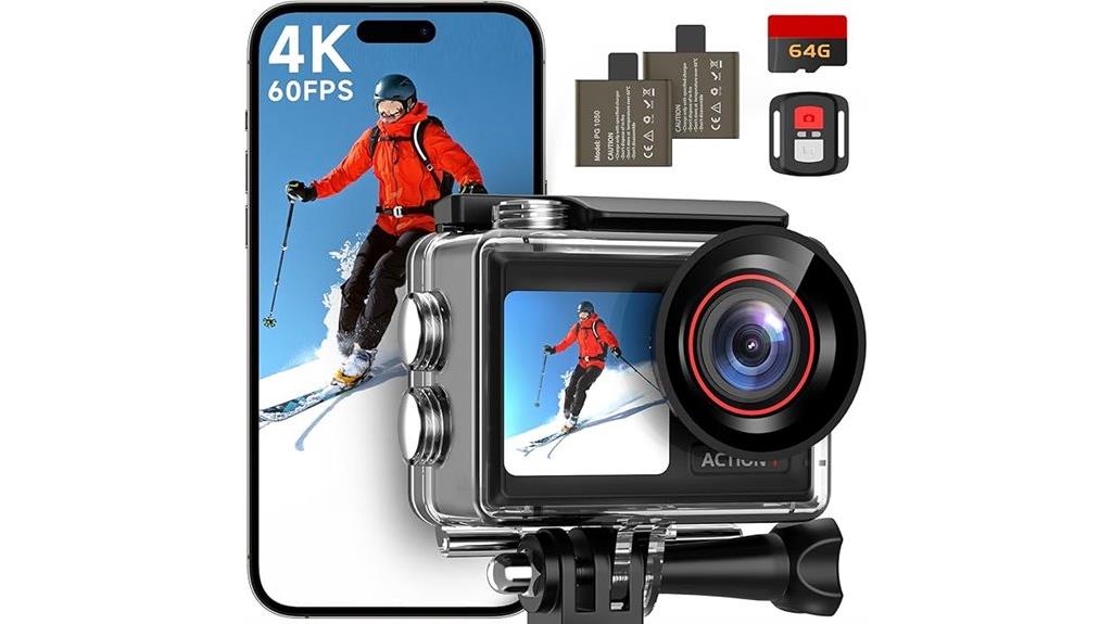 high resolution 4k action camera