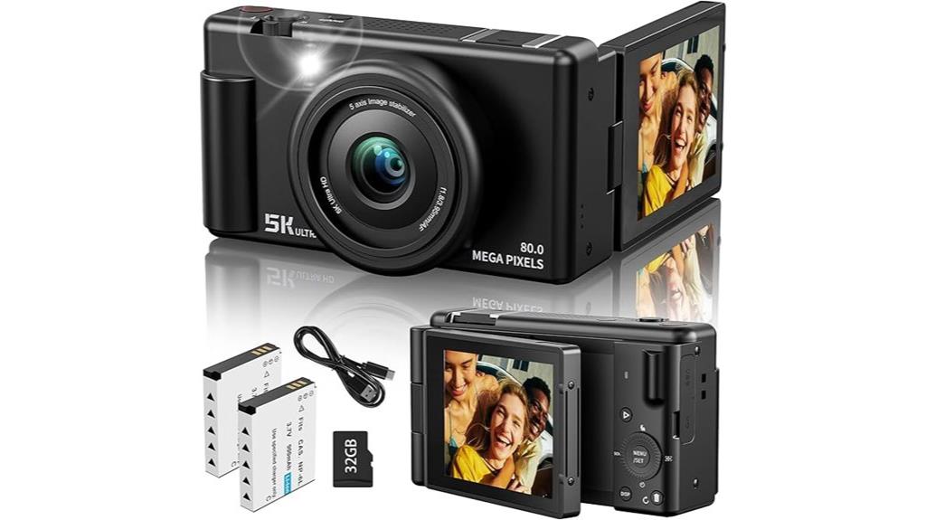 high resolution dual lens camera