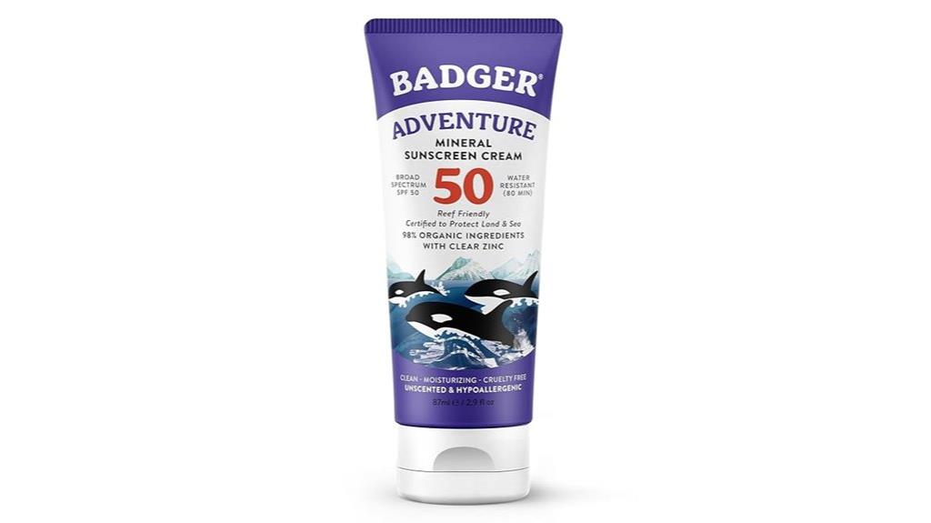 high spf reef safe sunscreen